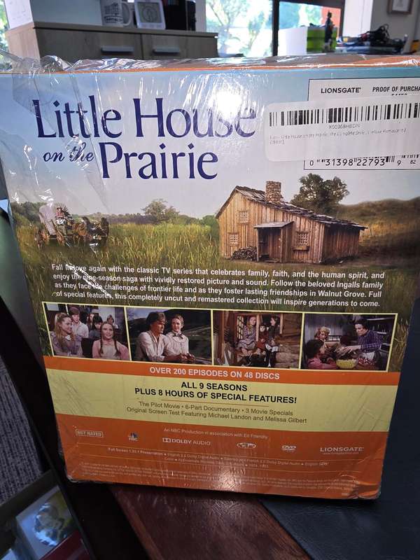 Little House on the Prairie - Complete Boxset (Brand new - but outer packaging damaged in transit)