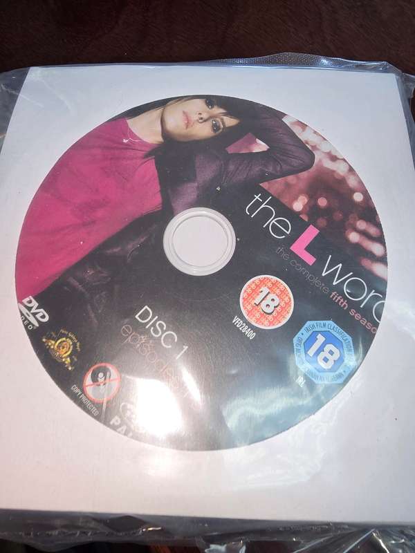 The L Word Complete DVD Series - discs packaged in sleeves