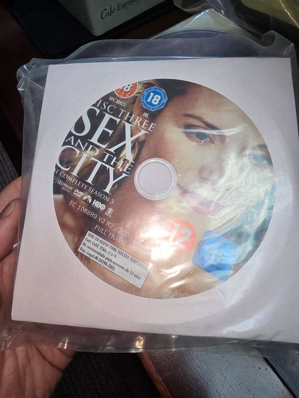 Sex and the city - Complete DVD Series - discs repackaged in sleeves