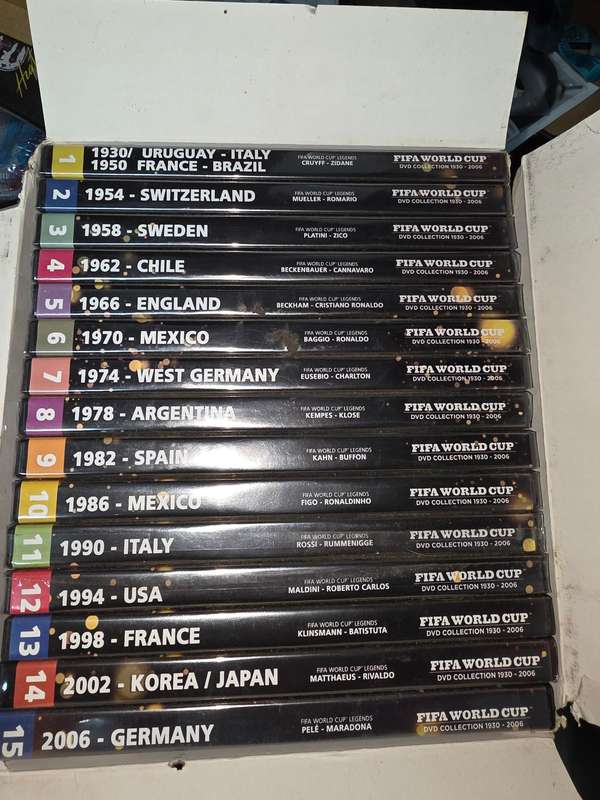 Fifa World Cup Soccer DVD Collection - 1930 - 2006