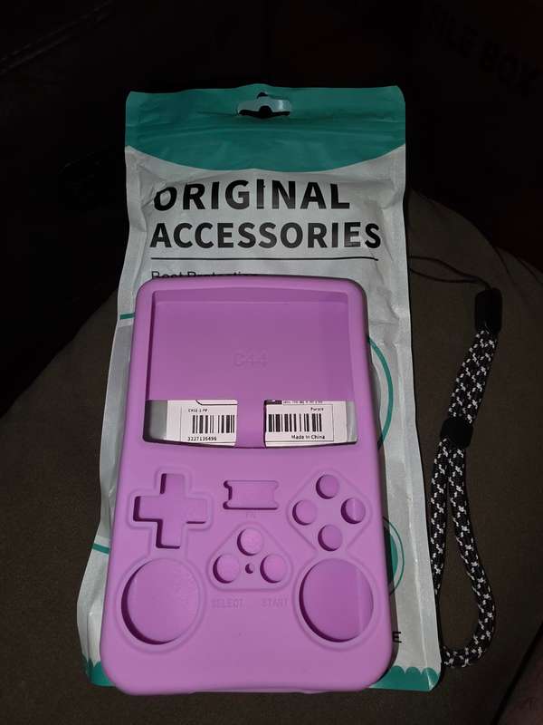 R36s Gaming Console Silicone Pouch/Cover Protection - Purple