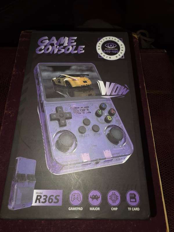 R36s - 64GB Gaming Console - with Retro console emulators and roms [green]