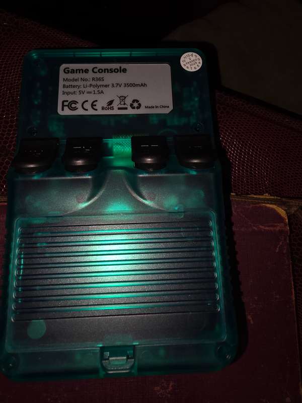R36s - 64GB Gaming Console - with Retro console emulators and roms [green]