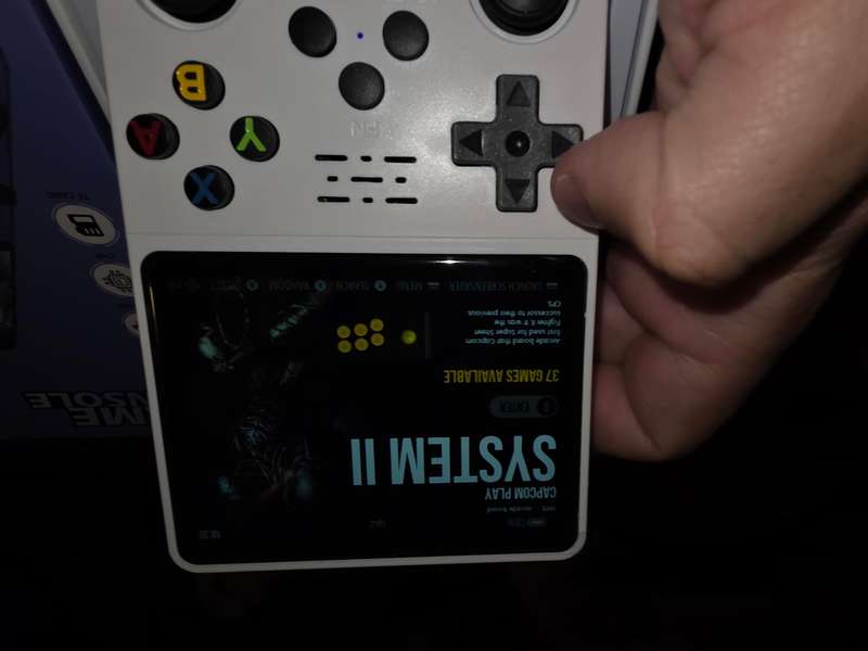 R36s - 64GB Gaming Console - with Retro console emulators and roms (white)