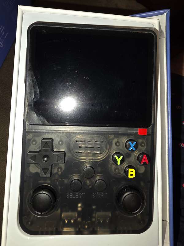 R36s - 64GB Gaming Console - with Retro console emulators and roms (Black/Grey)