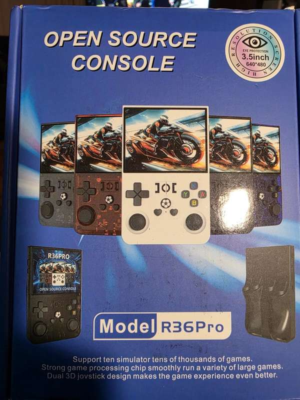 R36 PRO Open Source Gaming Console - 64gb