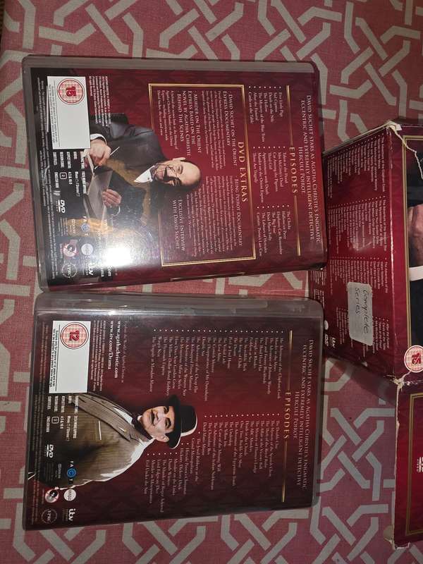 Used - Complete TV Series - Agatha Christie's Poirot