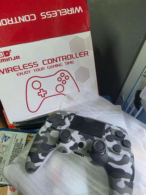 Gaminja - Wireless Controller - P47 - Grey Camouflage