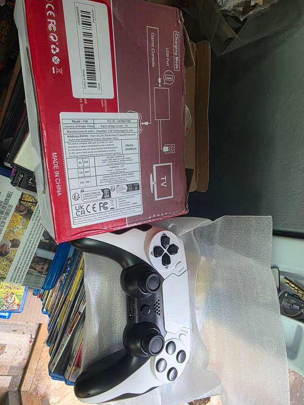 Gaminja - Wireless Controller - P48 - White Ps3/PS4/PC