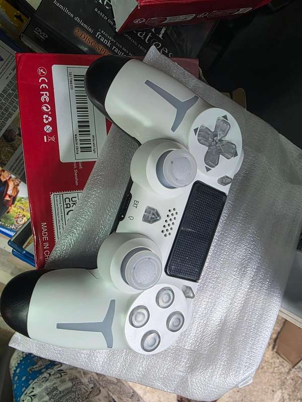 Gaminja - Wireless Controller - CUH ZT1C - White with light Ps3/PS4/PC