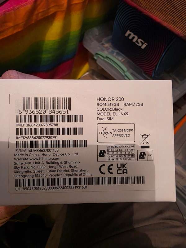 Honor 200 512gb -basically brand new