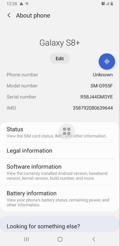 Samsung S8+ (Broken screen)