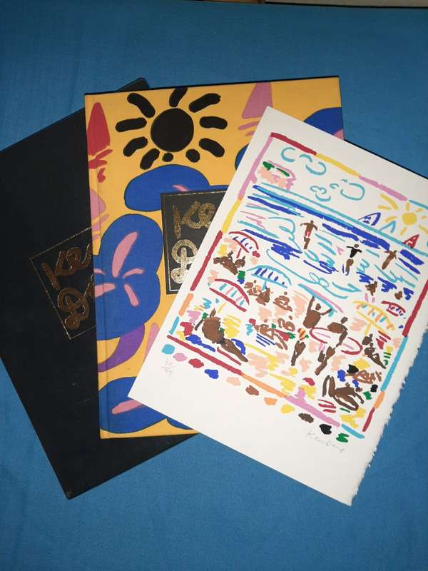 KEN DOVE Paintings, Drawings, Posters and Prints Ltd Ed 30/99 Signed with print Ltd Ed 30/99 Cloth