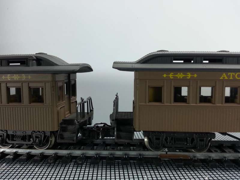 Rivarossi HO Old Timer 5 Coach Set, 1 x 2617, 1 x 2618, 3 x 2619