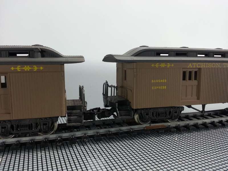 Rivarossi HO Old Timer 5 Coach Set, 1 x 2617, 1 x 2618, 3 x 2619