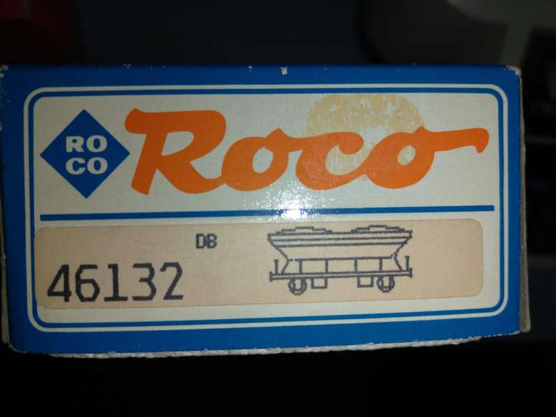 Roco 46132. DB Self-unloading freight wagon