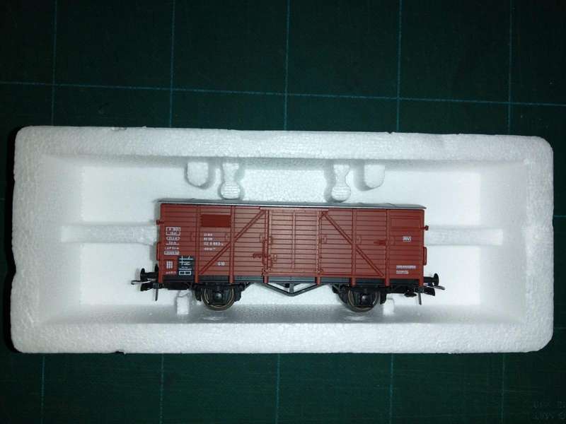 Roco 46001 Covered Freight Car Of The Deutchbahn In OVP