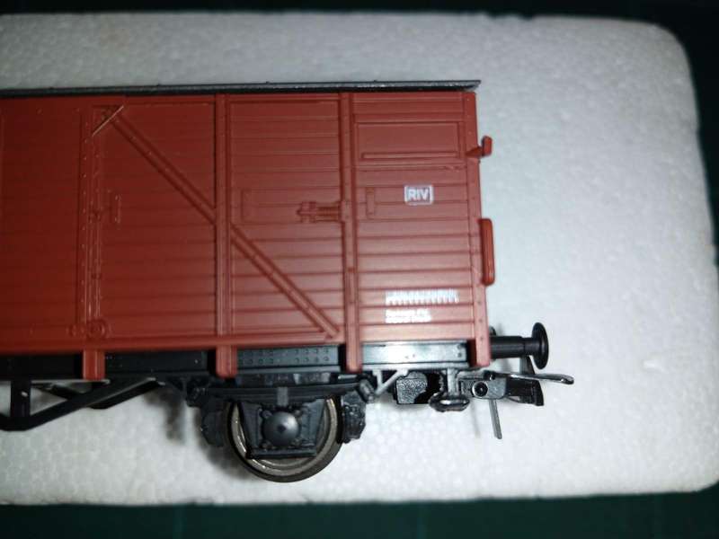 Roco 46001 Covered Freight Car Of The Deutchbahn In OVP