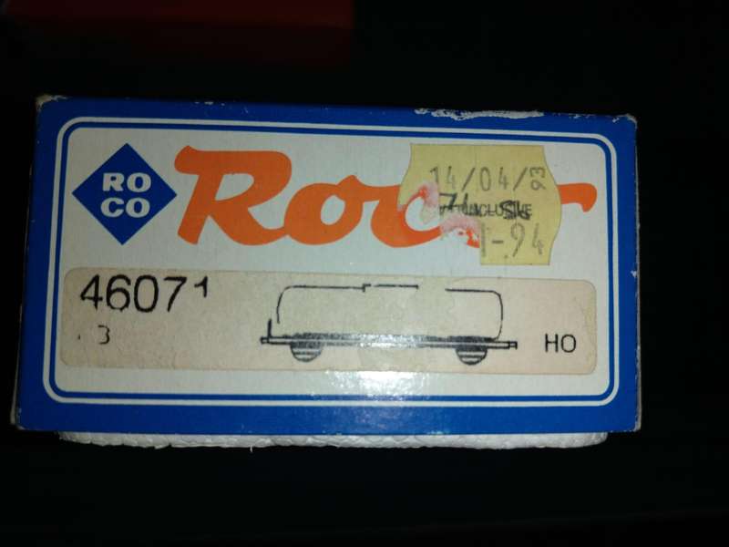 Roco 46071 2 Axle DB DEA Chemicals Tank Car