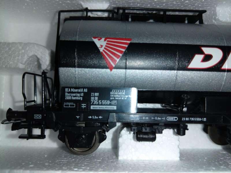 Roco 46071 2 Axle DB DEA Chemicals Tank Car