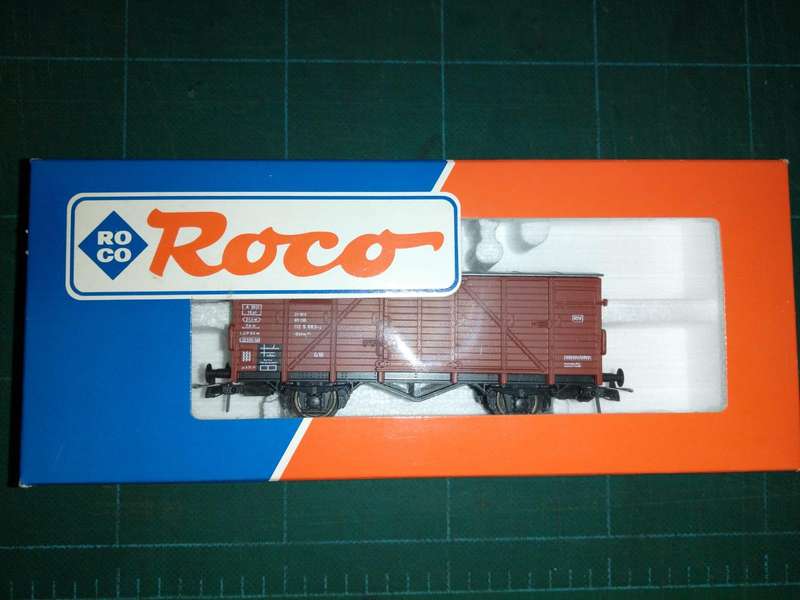 Roco 46001 Covered Freight Car Of The Deutchbahn In OVP