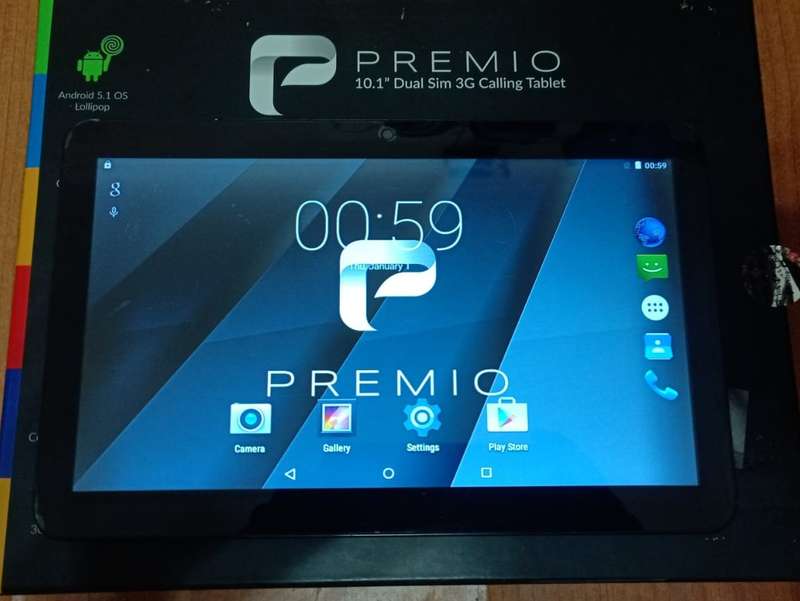 Premio 10.1" Dual Sim 3G Calling Tablet (Second Hand)
