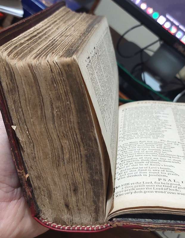 The book of Common Prayer and administration of the sacraments 1758
