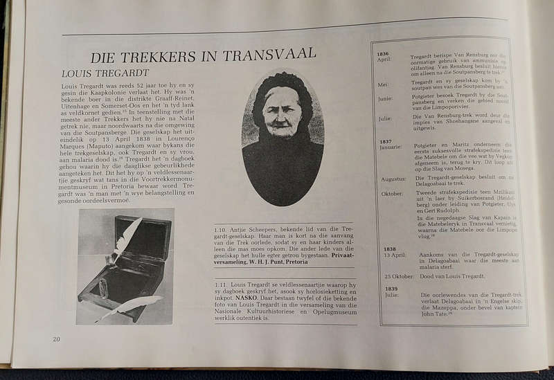 1st EDITION! Op Trek : Die Daaglikse Lewe Tydens die Groot Trek J - Celestine Pretorious 1988