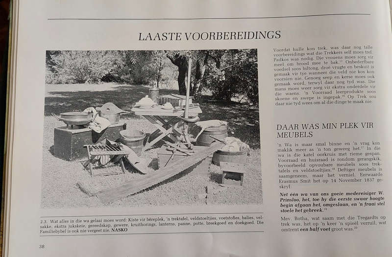 1st EDITION! Op Trek : Die Daaglikse Lewe Tydens die Groot Trek J - Celestine Pretorious 1988