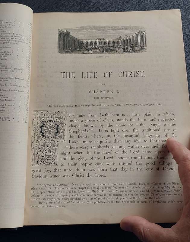 The Life of Christ by F.W. Farrar, D.D. Cassell & Co. Ltd. 1891