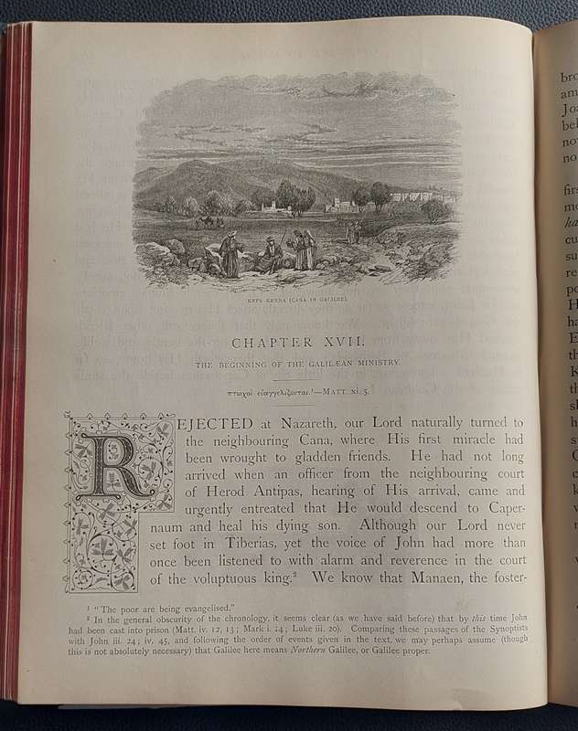 The Life of Christ by F.W. Farrar, D.D. Cassell & Co. Ltd. 1891