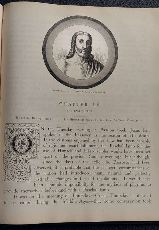 The Life of Christ by F.W. Farrar, D.D. Cassell & Co. Ltd. 1891