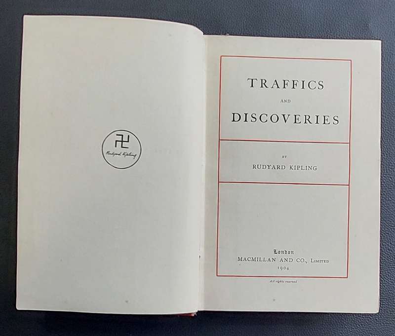 Traffics and Discoveries by Rudyard Kipling (1904) first edition