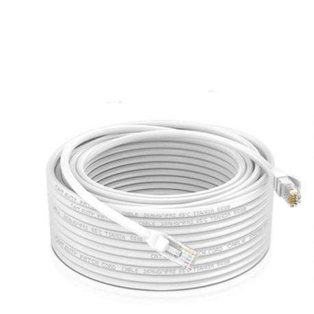 Cat6 CCA UTP Cable - White P/M