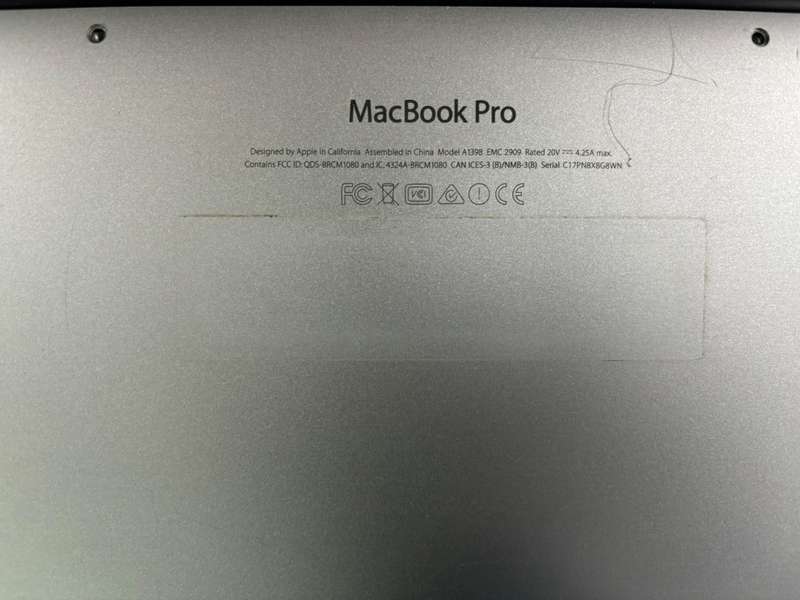 MacBook Pro Late 2015 (untested)
