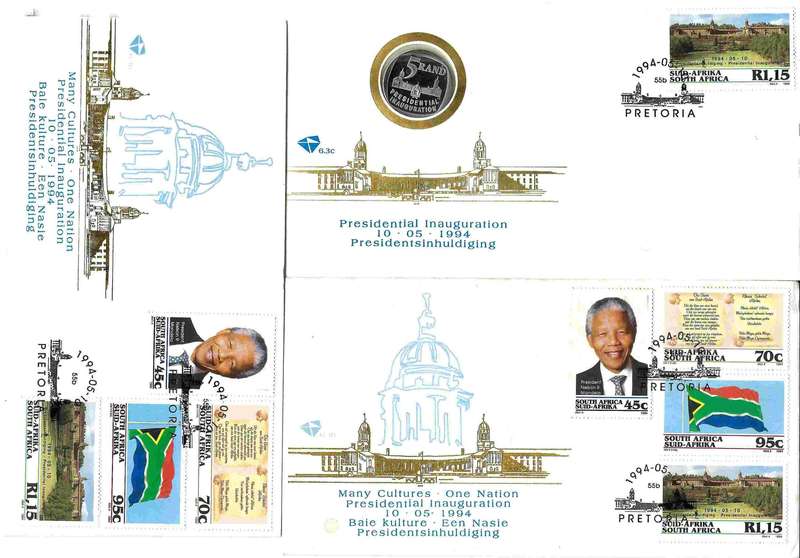 RSA - NELSON MANDELA - 1994 - CV - R 800.00 - VIEW BELOW