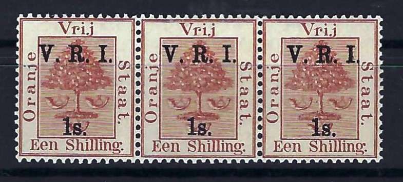 OFS - 1900 - A SCARCE STRIP OF 3 - UNMOUNTED MINT! - SACC 57 - VIEW BELOW