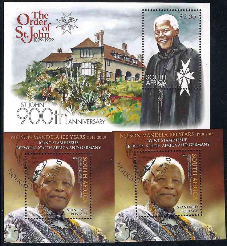 RSA - NELSON MANDELA - 1999 - VIEW BELOW