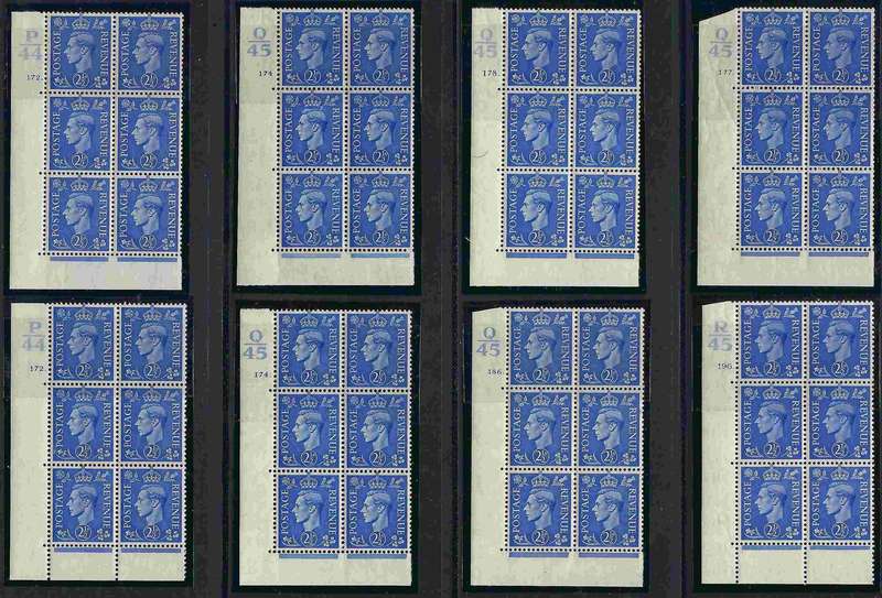 GREAT BRITAIN - KGVI - LOVELY CONTROLS - UNMOUNTED MINT - SG 489