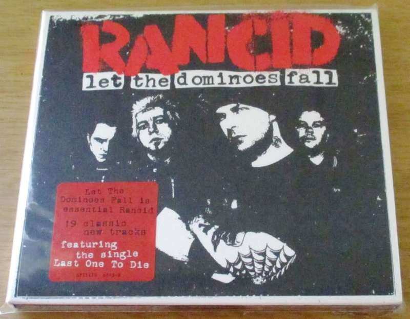 RANCID Let the Dominoes Fall Digipak CD [Shelf G Box 6]