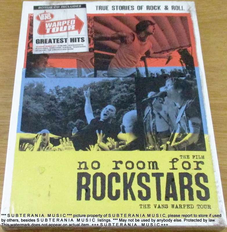 No Room For Rockstars - The Vans Warped Tour Greatest Hits [DVD+CD]