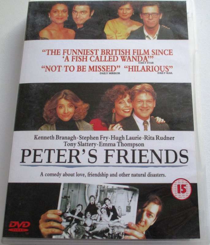 PETER'S FRIENDS Hugh Laurie Stephen Fry DVD [BBOX 13]