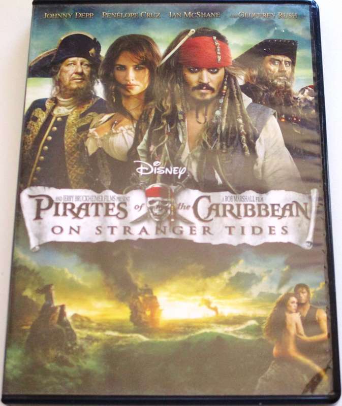 PIRATES OF THE CARIBBEAN On Stranger Tides DVD [BBOX 13]