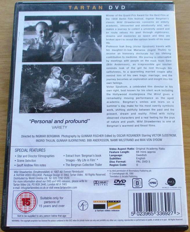 THE BERGMAN COLLECTION WILD STRAWBERRIES [BBOX 6] Region free
