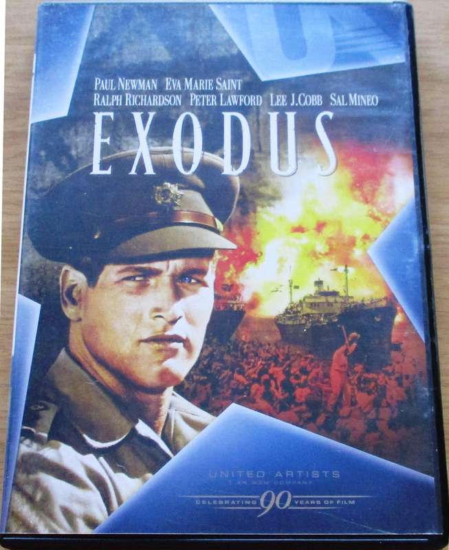 EXODUS Paul Newman DVD [BBOX 7] Region 2