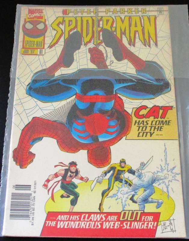 MARVEL COMICS Peter Parker the SPECTACULAR SPIDER-MAN Cat has come to the city #97 June 1997 [Box 1]