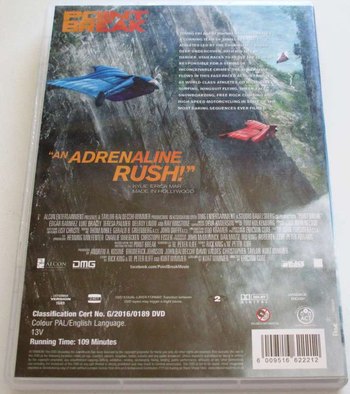 POINT BREAK DVD [BBOX 13]