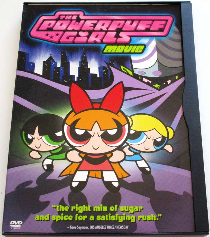 THE POWERPUFF GIRLS Movie DVD [BBOX 13]