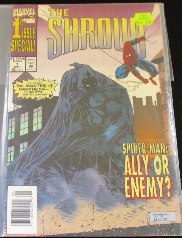 MARVEL THE SHROUD SPIDER-MAN Ally or Enemy? #1 March 1994 [Box 1]