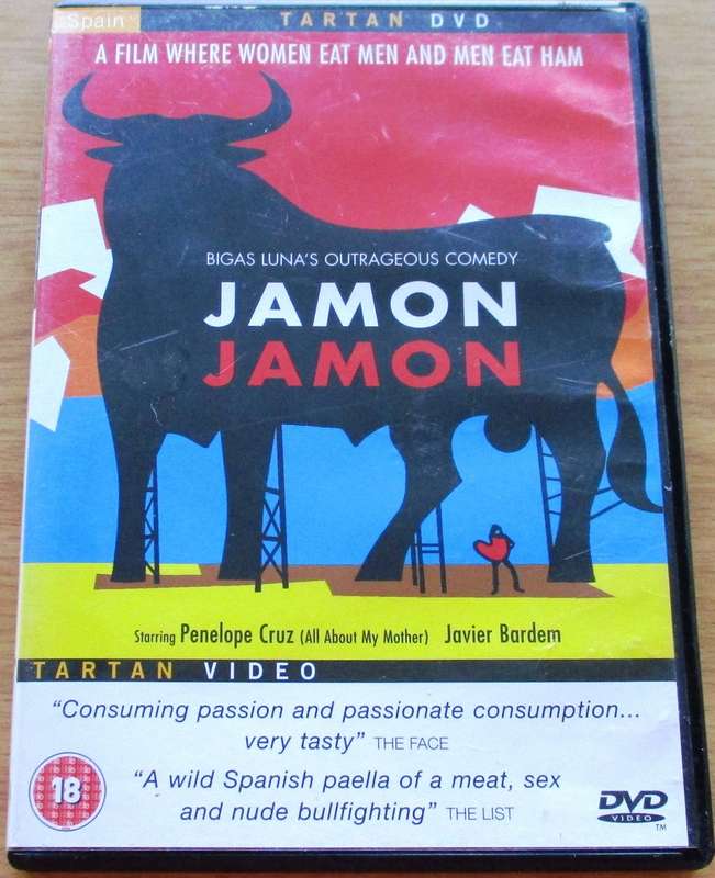 JAMON JAMON Penelope Cruz DVD [BBOX 7] Region free